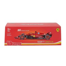 Метален автомобил BURAGO - 1/24 - FERRARI F1 SF-24 TEAM SCUDERIA FERRARI