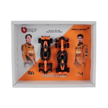 Метален автомобил к-т 2 бр BURAGO - 1/43 - McLAREN SET F1 2X MCL38 TEAM MCLAREN
