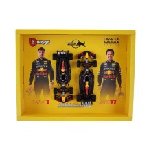 Метален автомобил к-т 2 бр BURAGO - 1/43 - RED BULL SET F1 2X RB20 TEAM ORACLE R
