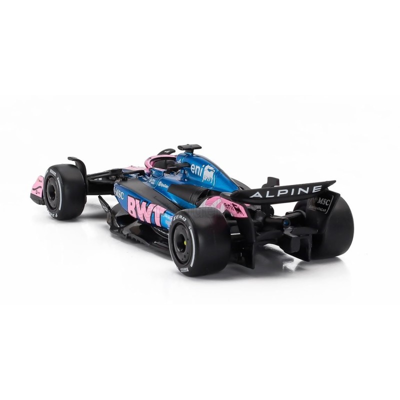 Метален автомобил BURAGO - 1/43 - ALPINE F1 A525 TEAM BWT ALPINE N 10 PIERRE GASLY