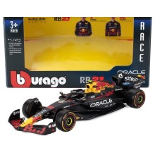 Метален автомобил BURAGO - 1/43 - RED BULL F1 RB21 TEAM ORACLE RED BULL YUKI TSUNODA