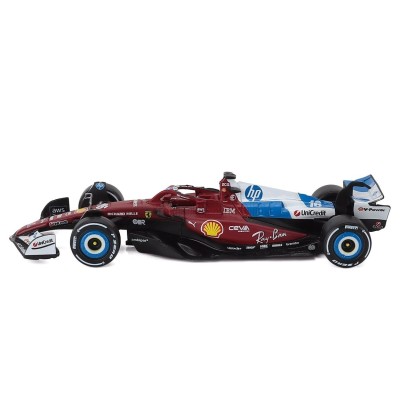 Метален автомобил BURAGO - 1/43 - FERRARI F1 SF-25 TEAM SCUDERIA FERRARI N 16 CH.LECLERC 2