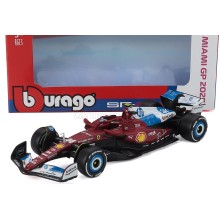 Метален автомобил BURAGO - 1/43 - FERRARI F1 SF-25 TEAM SCUDERIA FERRARI N 44 L. 