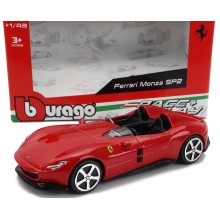 Метален автомобил BURAGO - 1/43 - FERRARI MONZA SP2 2018