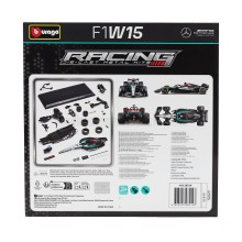 Метален автомобил за сглобяване BURAGO - 1/24 - MERCEDES GP F1 W15 EQ PERFORMANCE TEAМ - GEORGE RUSSELL