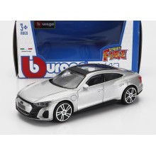 Метален автомобил BURAGO - 1/43 - AUDI GT RS E-TRON 2021,сребрист