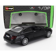 Метален автомобил BURAGO - 1/32 - MERCEDES BENZ CL-CLASS CL550 COUPE 201, черен