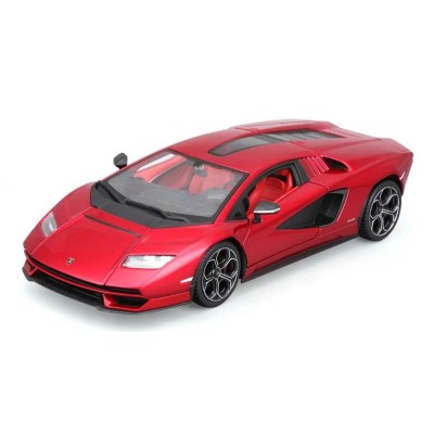 Метален автомобил BURAGO - 1/24 - LAMBORGHINI Countach LPI800-4, червен 2
