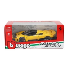 Метален автомобил BURAGO - 1/24 - FERRARI F80, жълт