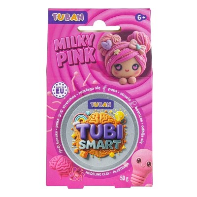 TUBI Smart сензорна маса за моделиране, розова,50 гр.
