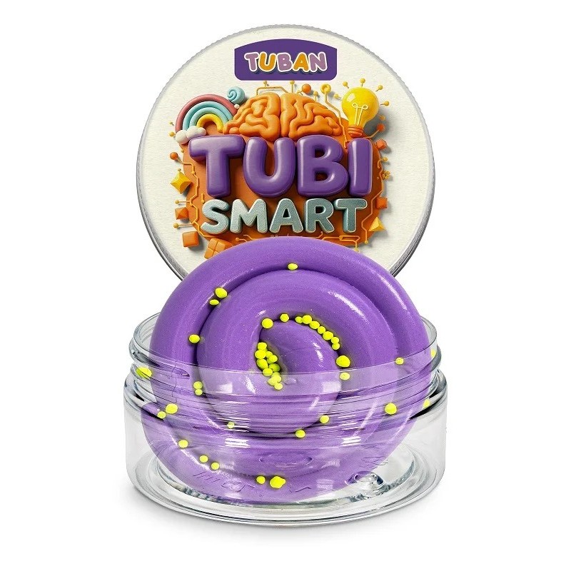 TUBI Smart сензорна маса за моделиране, лилава,50 гр.