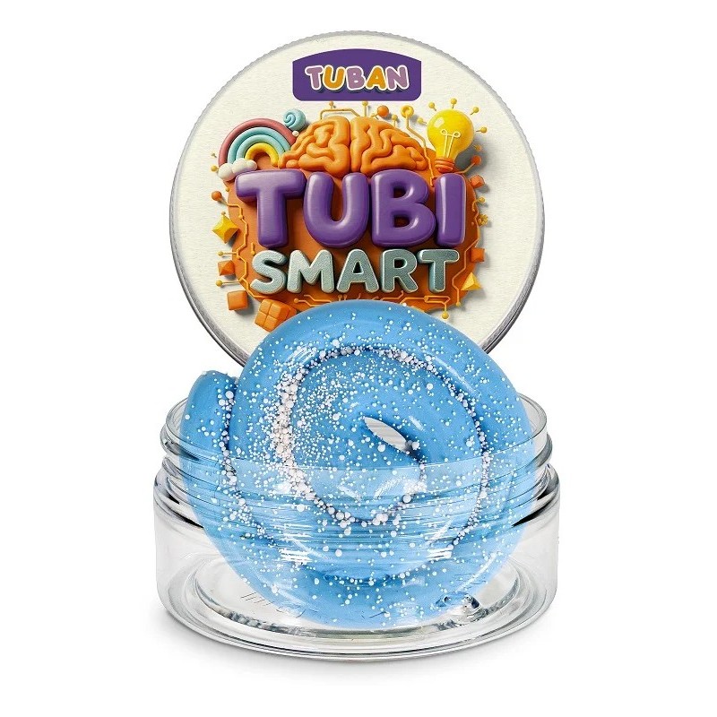 TUBI Smart сензорна маса за моделиране, синя,50 гр.