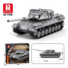 Конструктор REOBRIX 77030 Танк Leopard WoT (1273 pcs)