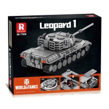 Конструктор REOBRIX 77030 Танк Leopard WoT (1273 pcs)