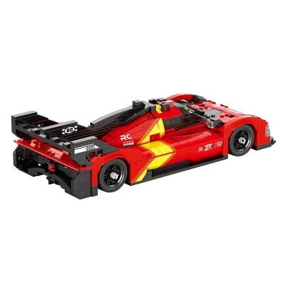 Конструктор REOBRIX FERRARI 499 HYPER CAR, червена, 1370 ел. 2