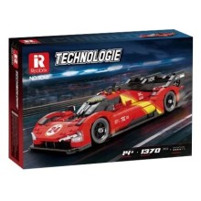Конструктор REOBRIX FERRARI 499 HYPER CAR, червена, 1370 ел.