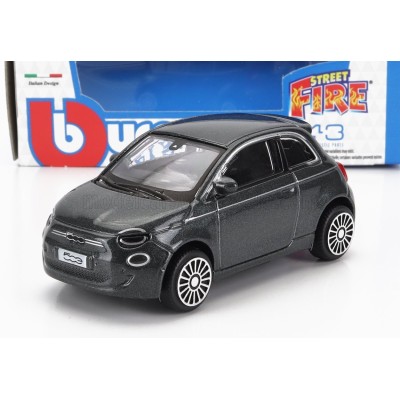 Метален автомобил BURAGO - 1/43 - FIAT 500e FULL ELECTRIC