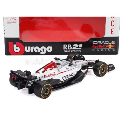Метален автомобил BURAGO - 1/43 - RED BULL F1 RB21 TEAM ORACLE RED BULL- JAPAN M.VERSTAPPEN 2