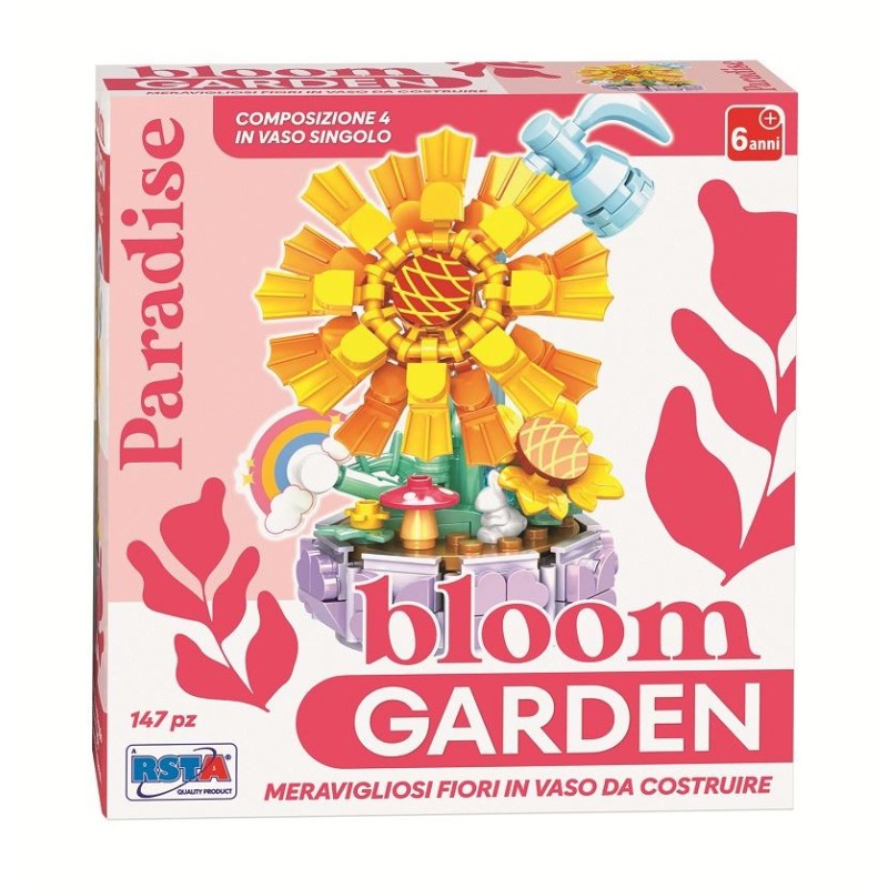 Конструктор BLOOM GARDEN Paradise, Вазa с цветя, 141-157 eл., асортимент