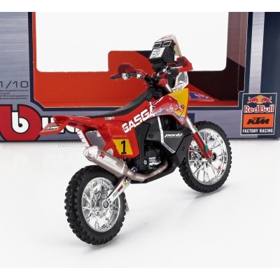 Мотициклет BURAGO - 1/18 - KTM RX450F RED BULL GASGAS RACING 2
