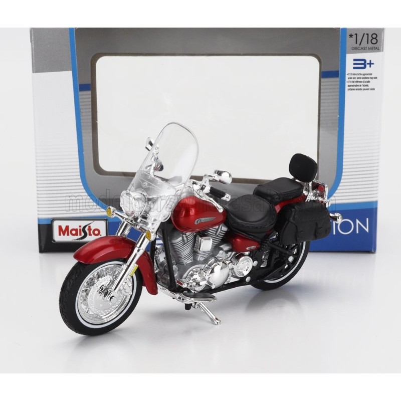 Мотициклет MAISTO - 1/18 - YAMAHA ROAD STAR 2001