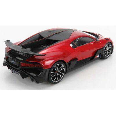 Метален автомобил BURAGO - 1/18 BUGATI DIVO Red 2