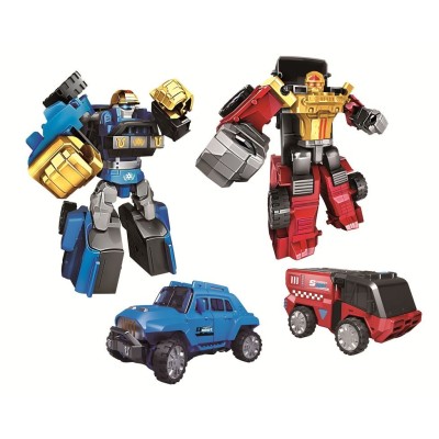 MEGA TEAM ROBOTS К-т 4 бр. Трансформери-превозни средства 2